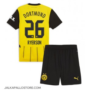 Borussia Dortmund Julian Ryerson #26 Kotipaita Lapsille 2024-25 Lyhythihainen (+ shortsit)